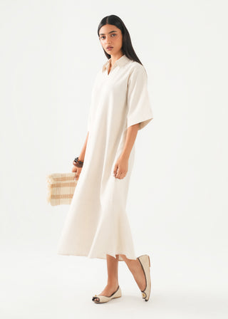 Boxy Dress with Collar - WS26-292