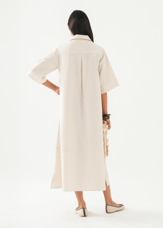 Boxy Dress with Collar - WS26-292