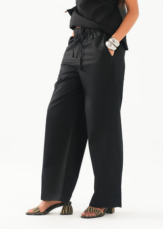 Relaxed Fit Cotton Trousers - WS26-300