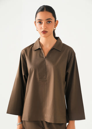 V-Collar Top- WS26-282