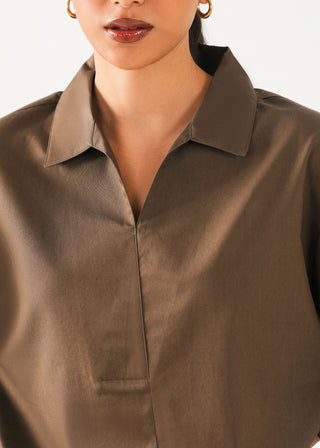V-Collar Top- WS26-282