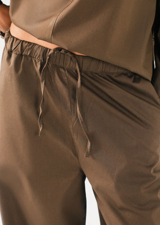 Relaxed Fit Cotton Trousers - WS26-293