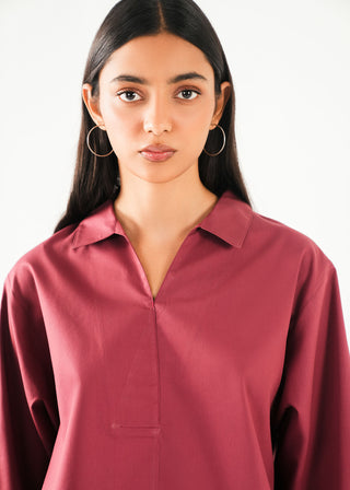 V-Collar Top- WS26-283