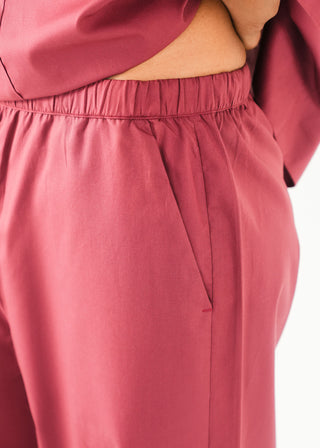 Relaxed Fit Cotton Trousers - WS26-294