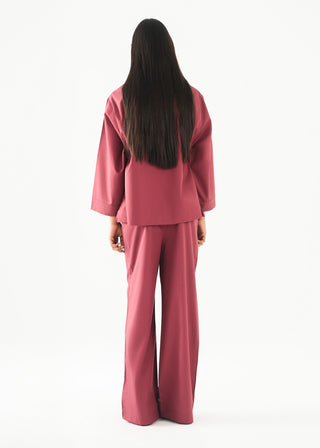 Relaxed Fit Cotton Trousers - WS26-294