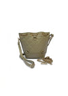 Bucket Mini Bag with Gold Metallic Draw String- GS ROENARI-KB-R25SS08291