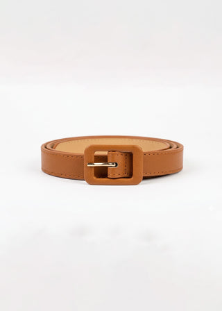 Rectangular, Coated Buckle Belt- WS26-302