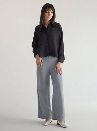 Textured Button Down Shirt- WS25-257