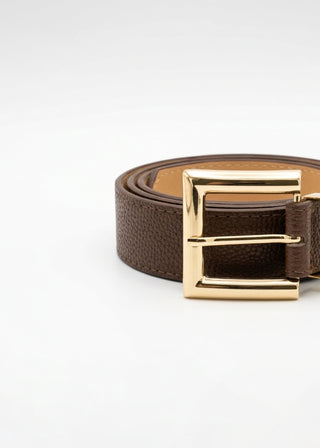 Square Metal Buckle Belt- WS26-307