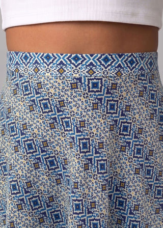Printed Skirt- WS26-38