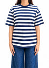 Striped Boxy T-Shirt- WS26-176
