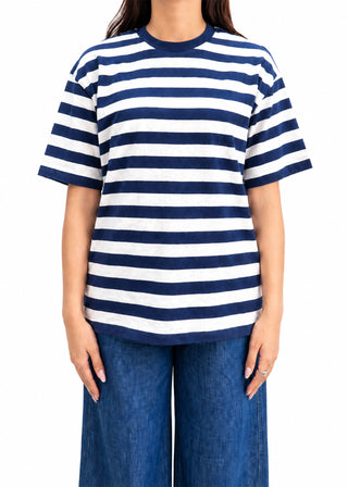 Striped Boxy T-Shirt- WS26-176