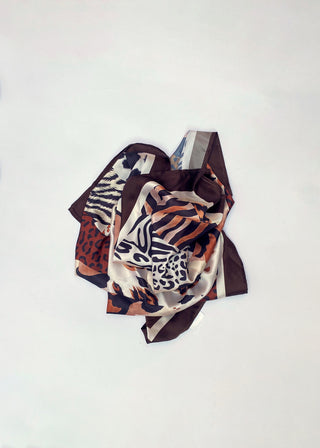Digital Print Square Scarf- WS26-406