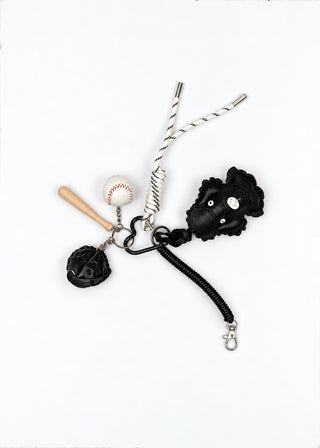 Multi-Charm Key Ring - GB YG Y-02-S27