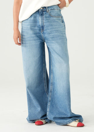 Wide Leg Jeans - WS26-411