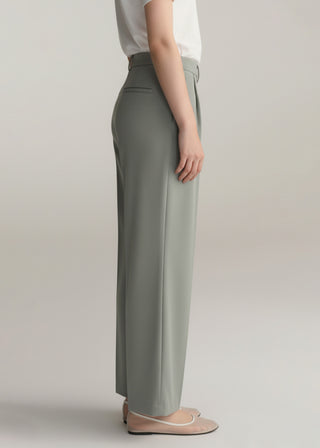 Wide Leg Tailored Pants