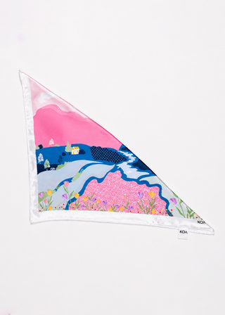 Digital Print Square Scarf- WS26-606